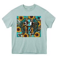 Arona western hope sunflower's Heavy Core Tee - RanaPortraitStore