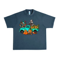 Midnight Navy cactus pumpkin truck fall Urban Heavy Tee - JahusDesignShop