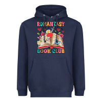 Navy romantasy book club Heavyweight Hoodie - Artiststas