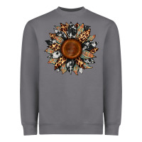 Storm cowhide leopard aztec sunflower Heavyweight Sweatshirt - Artiststas