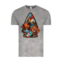 Cloud Rock arrowhead rodeo Vintage Tee - JahusDesignShop