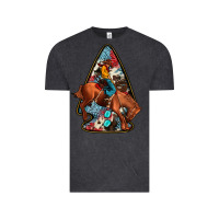 Vintage Black arrowhead rodeo Vintage Tee - JahusDesignShop