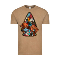 Vintage Coffee arrowhead rodeo Vintage Tee - JahusDesignShop