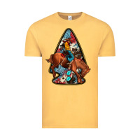 Vintage Mustard arrowhead rodeo Vintage Tee - JahusDesignShop