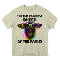Mossy i'm the rainbow sheep of the family suffolk sheep Heavy Core Tee - Artiststas