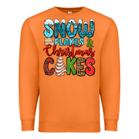 Carrot snow flakes and Christmas cakes Premium Sweatshirt - Jasminsmagicworld
