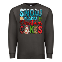 Smoke snow flakes and Christmas cakes Premium Sweatshirt - Jasminsmagicworld