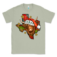 Matcha Shaggy cow Texas Christmas Classic Tee - Jasminsmagicworld