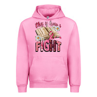 Fuchsia Pink this is how i fight Urban Hoodie - CowGirlArtShop