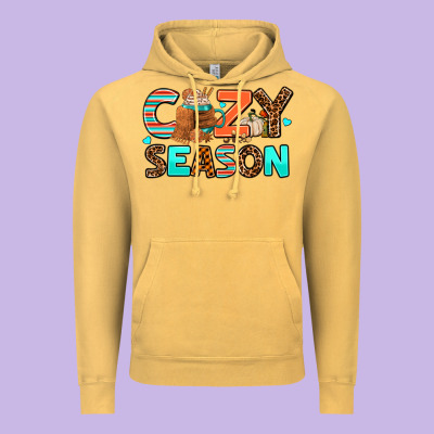 Cozy Season Vintage Hoodie Designed By Adodesignshop