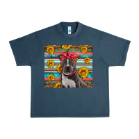 Midnight Navy western pitbull Urban Heavy Tee - Artiststas