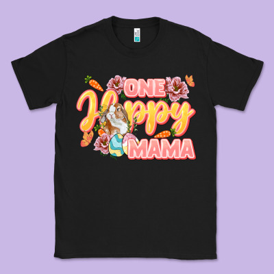One Hoppy Mama Mother's Day Classic Tee Designed By Lillyallendesigns