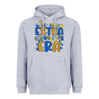 Heather Grey in my extra chromosome era Heavyweight Hoodie - Artiststas