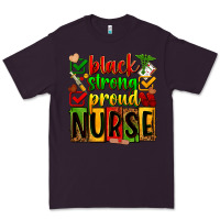 Plum black strong proud nurse Premium Tee - Zillion Design Studio