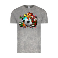 Cloud Rock joy with soccer element and Christmas Vintage Tee - AdoDesignShop