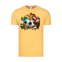 Vintage Mustard joy with soccer element and Christmas Vintage Tee - AdoDesignShop