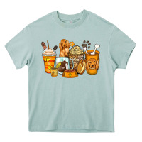 Arona cocker spaniel coffee cups Heavy Core Tee - Zillion Design Studio