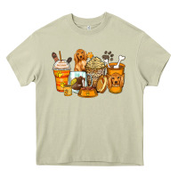Mossy cocker spaniel coffee cups Heavy Core Tee - Zillion Design Studio