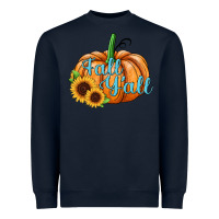 Navy fall y'all pumpkin Heavyweight Sweatshirt - JahusDesignShop