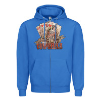 True Royal long live cowgirls cards Zipper Hoodie - NancyCooperArtShop