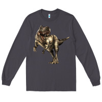 Smoke Tyrannosaurus T rex Long Sleeve Tee - LillyAllenDesigns