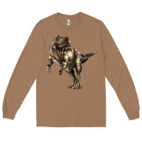 Toasted Coconut Tyrannosaurus T rex Long Sleeve Tee - LillyAllenDesigns
