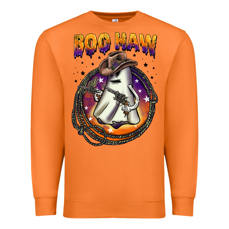 Boo Haw Premium Sweatshirt by BarkalooDesign | Teevron