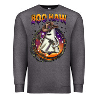 Charcoal Heather boo haw Premium Sweatshirt - BarkalooDesign