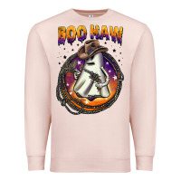 Pale Pink boo haw Premium Sweatshirt - BarkalooDesign