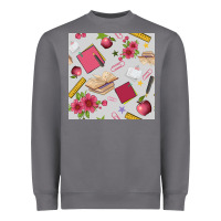 Storm back to school  seamless pattern Heavyweight Sweatshirt - BundleAndBundleShop