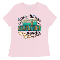 Bubblegum Pink adventure awaits Ladies Tee - texasbilliewilder
