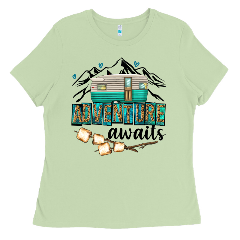Adventure Awaits Ladies Tee by texasbilliewilder | Teevron