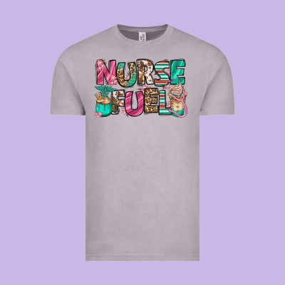 Nurse Fuel Coffee Cups Vintage Tee Designed By Jasminsmagicworld
