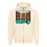 Sandshell im only one drink Zipper Hoodie - NancyCooperArtShop