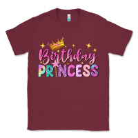 Burgundy birthday princess Classic Tee - NancyCooperArtShop