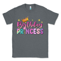 Charcoal Heather birthday princess Classic Tee - NancyCooperArtShop