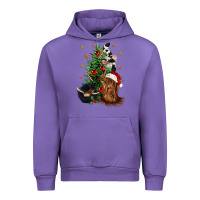 Tulip heifer cow gnomies christmas tree Urban Hoodie - CowGirlArtShop