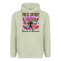 Matcha free spirit dream on dreamer Heavyweight Hoodie - Artiststas