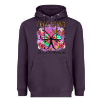 Plum free spirit dream on dreamer Heavyweight Hoodie - Artiststas