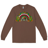 Chestnut mexican flag cactus and sunflowers rainbow Long Sleeve Tee - Jasminsmagicworld