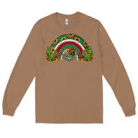 Toasted Coconut mexican flag cactus and sunflowers rainbow Long Sleeve Tee - Jasminsmagicworld