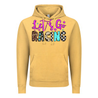 Vintage Mustard let's go racing Vintage Hoodie - JahusDesignShop