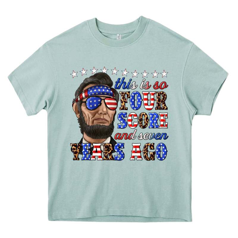 This Is So Four Score And Seven Years Ago Heavy Core Tee by texasbilliewilder | Teevron