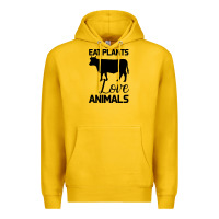 Lemon Eat Plants Love Animals Premium Hoodie - Bettercallsaul
