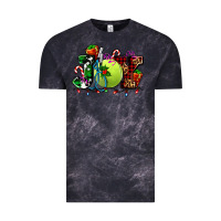 Cloud Black joy and tennis christmas Vintage Tee - AdoDesignShop