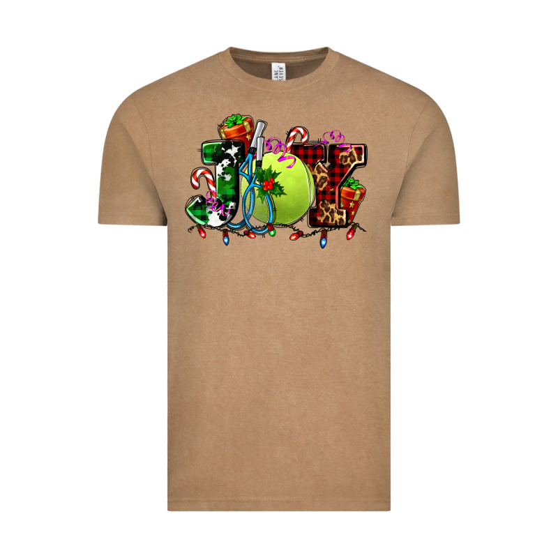 Joy And Tennis Christmas Vintage Tee by AdoDesignShop | Teevron
