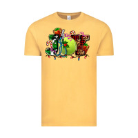 Vintage Mustard joy and tennis christmas Vintage Tee - AdoDesignShop