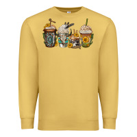 Antique Gold bull skull western coffee cups Premium Sweatshirt - Jasminsmagicworld
