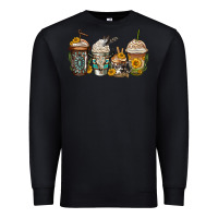 Black bull skull western coffee cups Premium Sweatshirt - Jasminsmagicworld