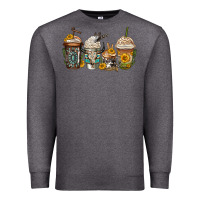 Charcoal Heather bull skull western coffee cups Premium Sweatshirt - Jasminsmagicworld